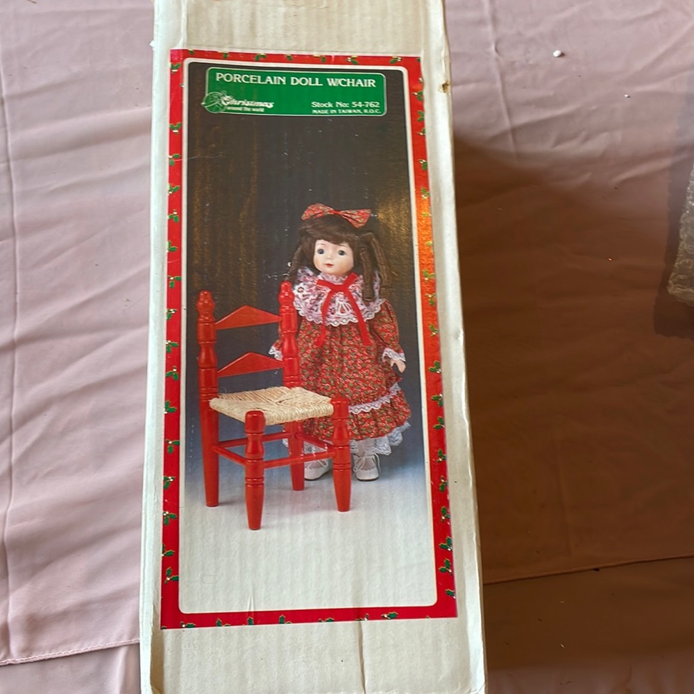 The House of Lloyds Collectible Christmas Around the World Porcelain Doll